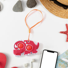 Silicone Push Pop Bubble Fidget Toy Keychain (1 Pc)