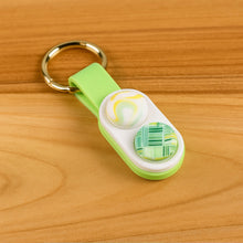 2-in-1 Magnetic Push Pop Keychain Toy